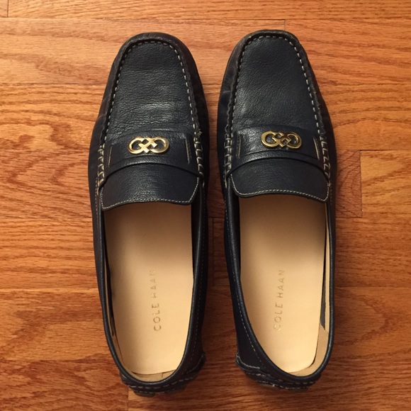 Cole Haan blazer blue driving Mocs