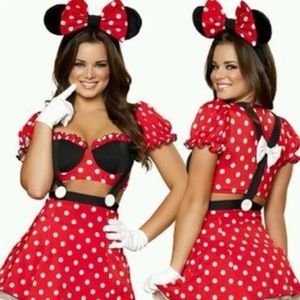 Sexy cute Minnie Mouse costume M
