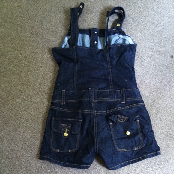 Baby Phat denim romper - Picture 2 of 2