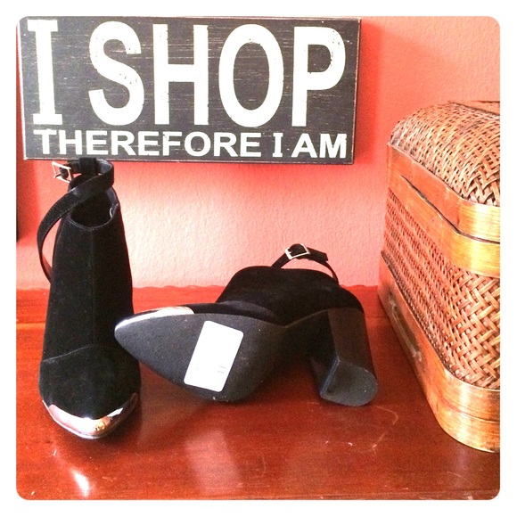 Never worn ankle boots. MAKE ME AN OFFER!