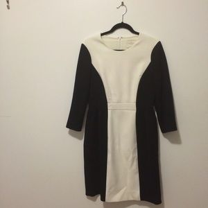 Kate Spade black and white dress.