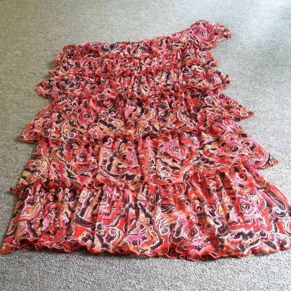 One shouldered ruffled dress - Picture 1 of 1