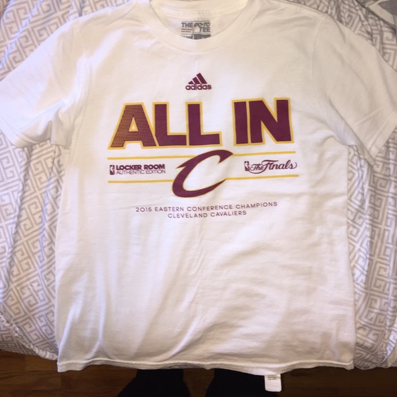 All in Cleveland Cavs Adidas shirt