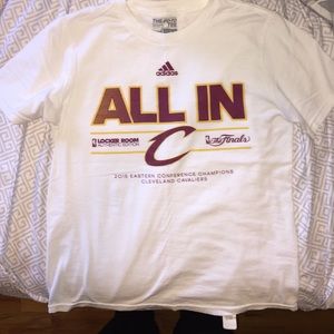 All in Cleveland Cavs Adidas shirt