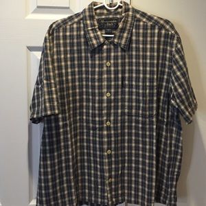 Plaid short sleeve Abercrombie & Fitch shirt