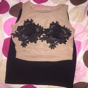 Mini Skirt w/ crop top