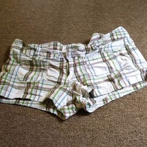 Plaid Hollister shorts