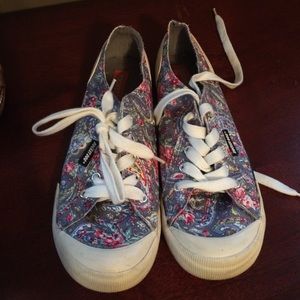 Rocket dog floral tennis sneakers