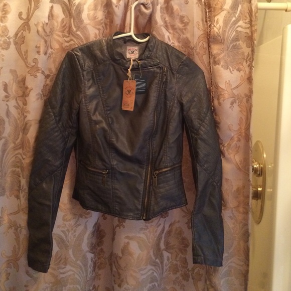 Leather jacket