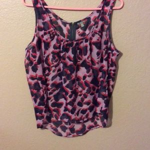 Printed tank top