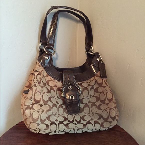 Authentic Coach Logo Bag