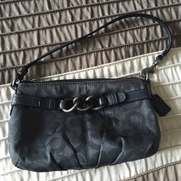 Coach Handbags - Grey coach wristlet