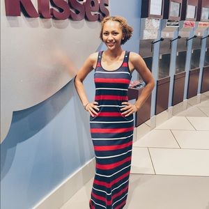 Red, White and Blue Tight Dress
