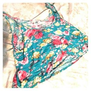 Forever 21 tank top floral