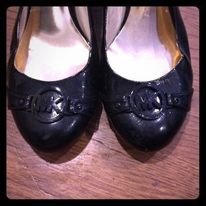 Michael Kors patten leather heels