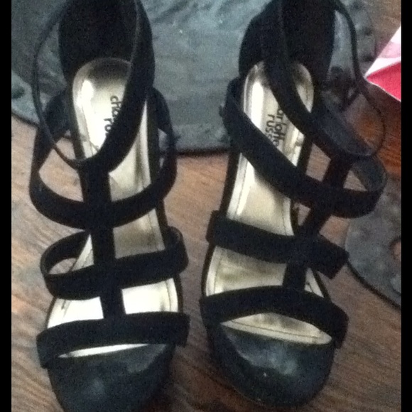 Size seven Charlotte Russe shoes