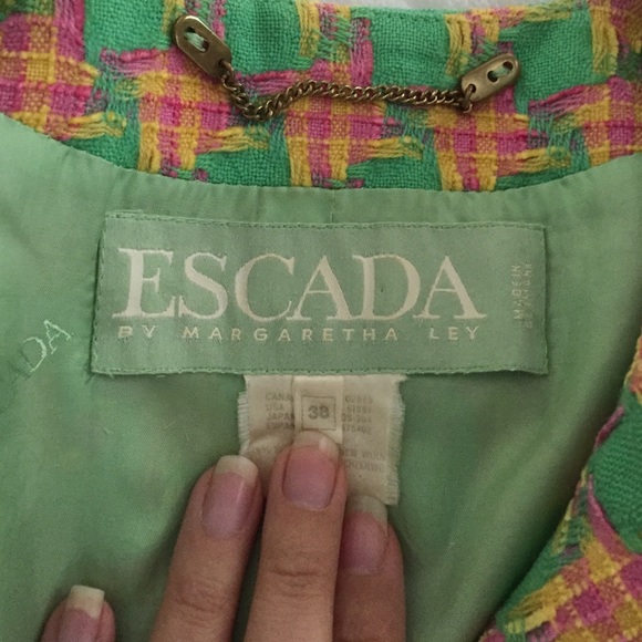 Escada Jackets & Coats - Escada by Margetha Ley Blazer/Jacket Escada Jackets & Coats - Escada by Margetha Ley Blazer/Jacket