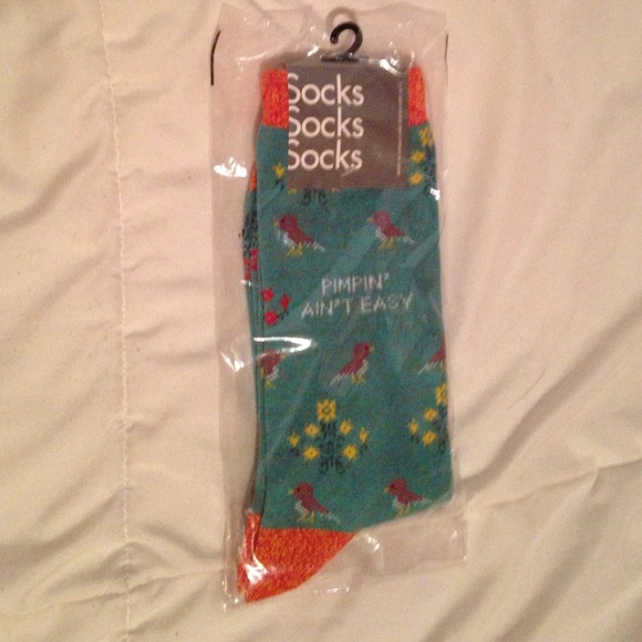 "Pimpin' Ain't Easy" Socks