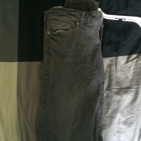 Gray jeans
