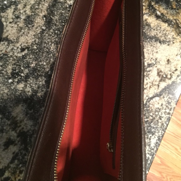 Louis Vuitton Damier Ebene Canvas Venice Sac Plat - Picture 2 of 4