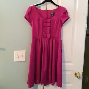 Kenzie dress with attached belt