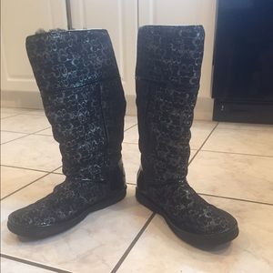 Coach winter boots
