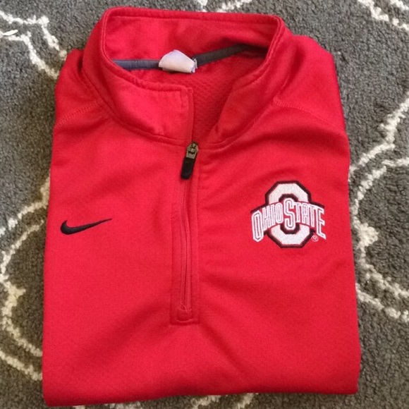Ohio State quarter zip jacket