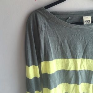 Cropped long sleeve shirt