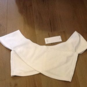 Tobi criss cross crop top