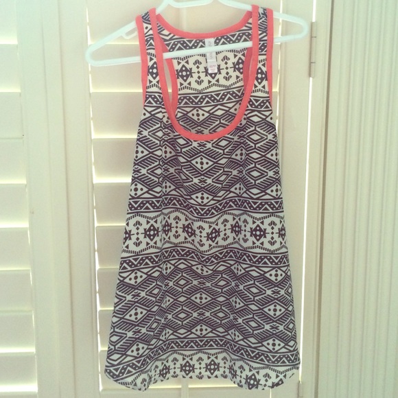 tribal blouse tank top