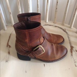 Clarks Leather Booties