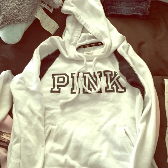 Pink Victoria's Secret hoodie