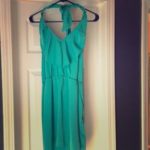 Halter Aqua dress