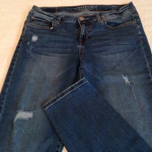 Aeropostale distressed jegging size 12 short