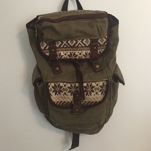American Rag canvas backpack