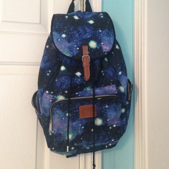 VS PINK galaxy backpack/book bag