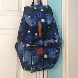 VS PINK galaxy backpack/book bag