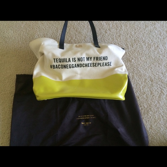 Kate Spade Tequila is Not My Friend