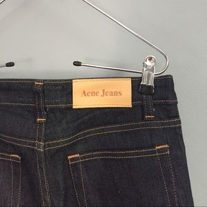 BRAND NEW RAW DENIM ACNE JEANS