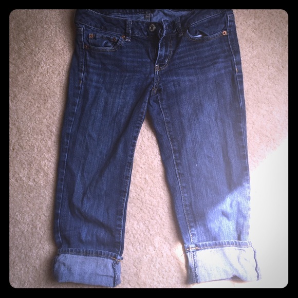 American Eagle denim capris