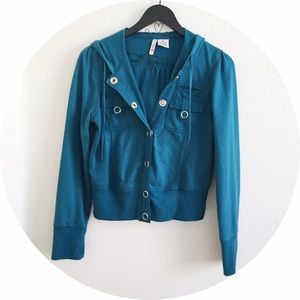 Teal hoodie lovin