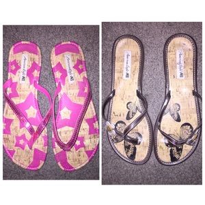 🚨GREAT DEAL🚨 Very cute American Eagle flip-flops