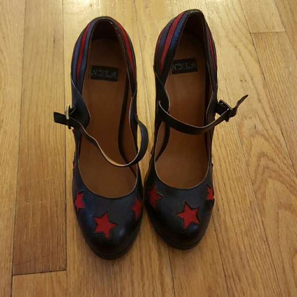 Patriotic sky high Mary Jane - Picture 2 of 3