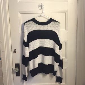 Black & White striped sweater