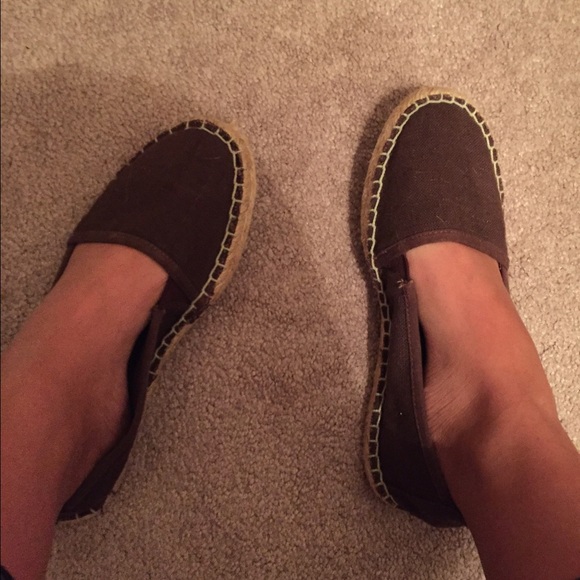 Brown espadrilles