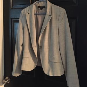 Light gray blazer