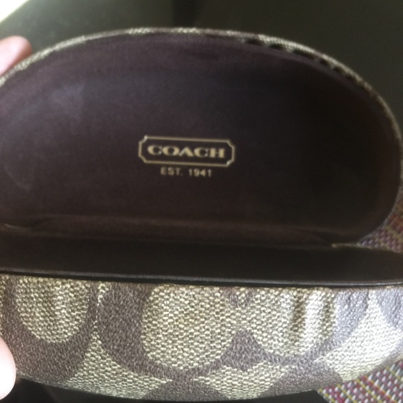 Coach sunglasses case