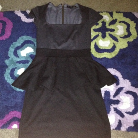 Peplum dress
