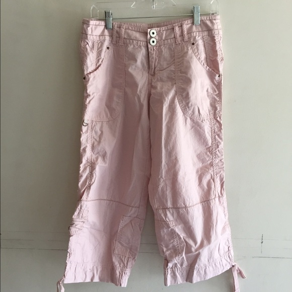 Dusty pink cropped pants - Picture 2 of 4