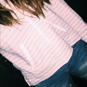 Pull over striped shirt